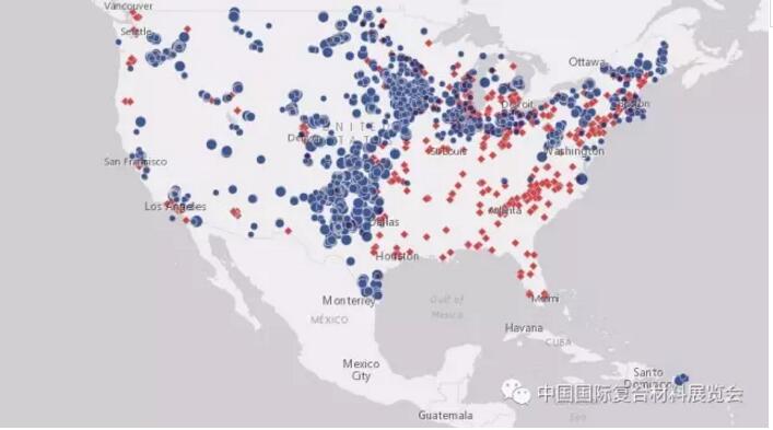  美国风能协会日前发布了一款地图工具。该地图收纳了全美地区所有规模以上风能项目和所有风能相关企业，并在地图上进行直观展示