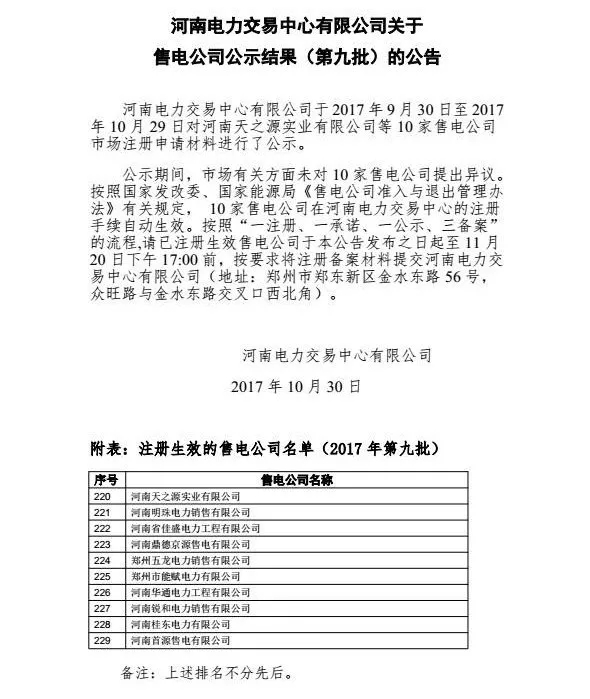 
	中國(guó)儲(chǔ)能網(wǎng)訊：退出市場(chǎng)的到底有多少家？


	10月30日


	安徽省皖能淮北能源銷(xiāo)售有限公司


	退出電力市場(chǎng)


	這是第三家申請(qǐng)退出市場(chǎng)的售電公司


	在4月份


	蕪湖、遠(yuǎn)東兩家售電公司


	申請(qǐng)退出市場(chǎng)


	這些退出售電市場(chǎng)的公司，每一個(gè)都是實(shí)力雄厚，即便是這么實(shí)力雄厚的公司都無(wú)法完成在售電市場(chǎng)中的華麗的轉(zhuǎn)身，小編不清楚售電市場(chǎng)的競(jìng)爭(zhēng)是多么的殘酷，但在仔細(xì)閱讀了相關(guān)文件后，小編自我認(rèn)為出現(xiàn)申請(qǐng)?zhí)岢鍪袌?chǎng)的原因可能和電力交易合同執(zhí)行的偏差考核風(fēng)險(xiǎn)有一定的關(guān)系。前人的教訓(xùn)告訴我們，售電