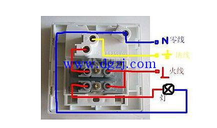 
        	電燈開關(guān)怎么接?家用電燈開關(guān)接線圖 
1、電源火線要接進(jìn)一個(gè)開關(guān)的L，再把所有L串連起來。零線要全部接在一起