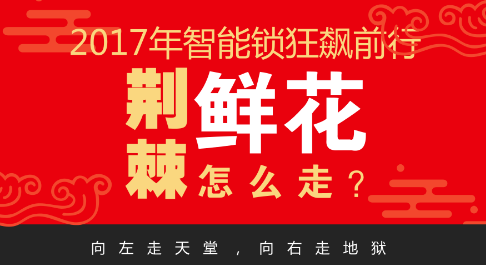 
            	从几年前不起眼的“小五金”到如今智能家居的“入口级”单品，智能锁行业的成长速度不可小觑。无论是智能锁众筹情况，还是资本市场看，均可得出2017年智慧锁行业发展迅猛的结论