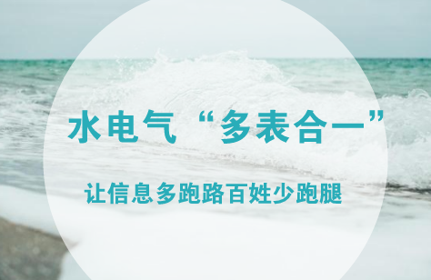 　　長期以來，社會上沒有建立一個電、水、氣表數(shù)據(jù)集中整合的公用數(shù)據(jù)平臺，面臨著諸多弊端，如百姓生活交費需要跑不同的企業(yè)、多家營業(yè)廳，極其不便；水電氣企業(yè)各自管理計量抄集工作，資源分散浪費；政府部門對終端能源消耗情況難以準(zhǔn)確、及時掌握等等。  　　因此，推進(jìn)“多表合一”采集建設(shè)，構(gòu)建社會公用事業(yè)終端能源數(shù)據(jù)采集與分析平臺，符合政府及社會各界的共同期望