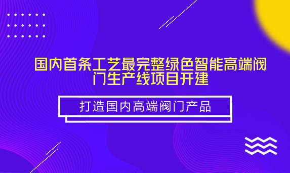 　　【中國儀表網(wǎng) 儀表產(chǎn)業(yè)】近日，國內(nèi)首條工藝最完整“綠色智能高端閥門生產(chǎn)線”項(xiàng)目在福建漳州長(zhǎng)泰縣正式啟動(dòng)，項(xiàng)目預(yù)計(jì)2019年底投產(chǎn)，計(jì)劃建成兩條生產(chǎn)線，每條產(chǎn)值10億元。  　　據(jù)悉，該項(xiàng)目由大通互惠集團(tuán)與全球頂級(jí)的鑄造裝備供應(yīng)商意大利IMF(埃姆福)集團(tuán)聯(lián)合建設(shè)，項(xiàng)目采用無機(jī)黏結(jié)劑工藝和最先進(jìn)的自動(dòng)化生產(chǎn)流水線制造高端閥門，生產(chǎn)全過程不產(chǎn)生VOCs有機(jī)氣體，可從源頭上消除對(duì)人體有害的污染源，達(dá)到國家綠色環(huán)保標(biāo)準(zhǔn)