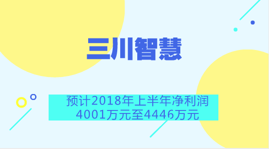 　　【中國(guó)儀表網(wǎng) 儀表企業(yè)】7月13日，三川智慧發(fā)布2018年半年度業(yè)績(jī)預(yù)告，公司預(yù)計(jì)2018年1-6月歸屬上市公司股東的凈利潤(rùn)為4001.20萬(wàn)至4445.77萬(wàn)，同比變動(dòng)-10.00%至0.00%，儀器儀表行業(yè)平均凈利潤(rùn)增長(zhǎng)率為-5.65%。  　　關(guān)于業(yè)績(jī)變化原因，三川智慧表示，報(bào)告期內(nèi)公司繼續(xù)致力于智能水表特別是NB-IoT物聯(lián)網(wǎng)水表的研發(fā)和商業(yè)推廣，取得了積極效果，1-6月公司智能水表的發(fā)貨量同比有較大幅度增長(zhǎng)，預(yù)計(jì)1-6月公司銷售收入同比增長(zhǎng)超過(guò)15%