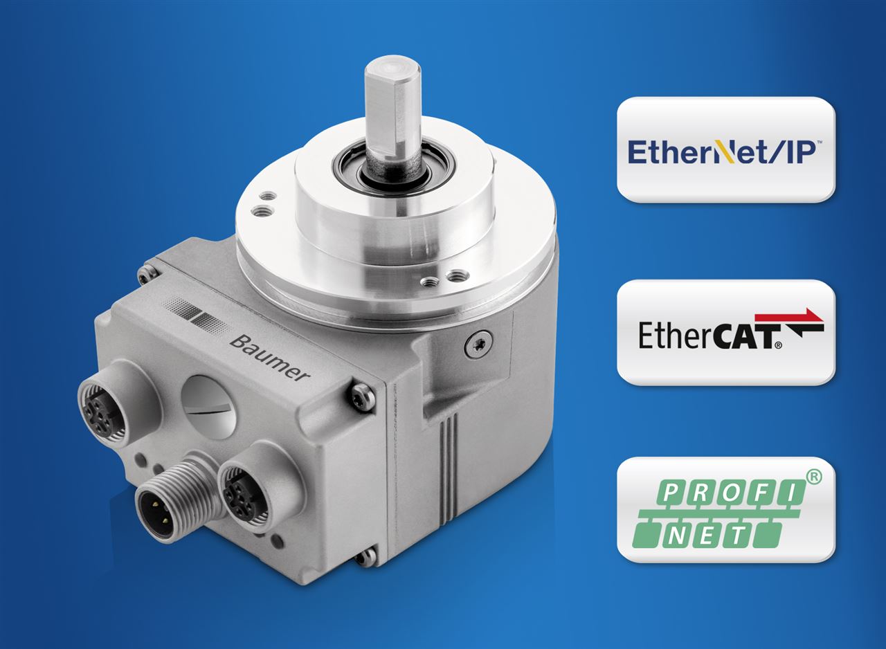 　　【中國(guó)儀表網(wǎng) 儀表新品】從PROFINET、EtherCAT到EtherNet/IP，堡盟EAL580絕對(duì)值編碼器提供多種實(shí)時(shí)以太網(wǎng)接口。極為緊湊的EAL580編碼器采用了最新的通信協(xié)議、短外殼設(shè)計(jì)以及徑向連接技術(shù)，安裝深度僅47mm，因而在設(shè)備工程和機(jī)械工程領(lǐng)域脫穎而出