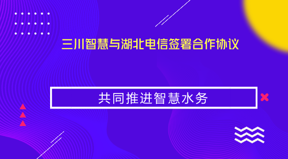 　　【中國儀表網(wǎng) 儀表企業(yè)】8月21日，三川智慧與湖北電信公司在湖北武漢簽訂戰(zhàn)略合作協(xié)議，三川智慧、湖北省電信政企客戶事業(yè)部虞風(fēng)華總經(jīng)理代表雙方在合作協(xié)議上簽字。  　　三川智慧是目前國內(nèi)規(guī)模最大的水表企業(yè)之一，并在國內(nèi)首先規(guī)模商用NB-IoT物聯(lián)網(wǎng)水表